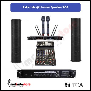 Paket Sound System Masjid Indoor Speaker TOA | 2 Speaker